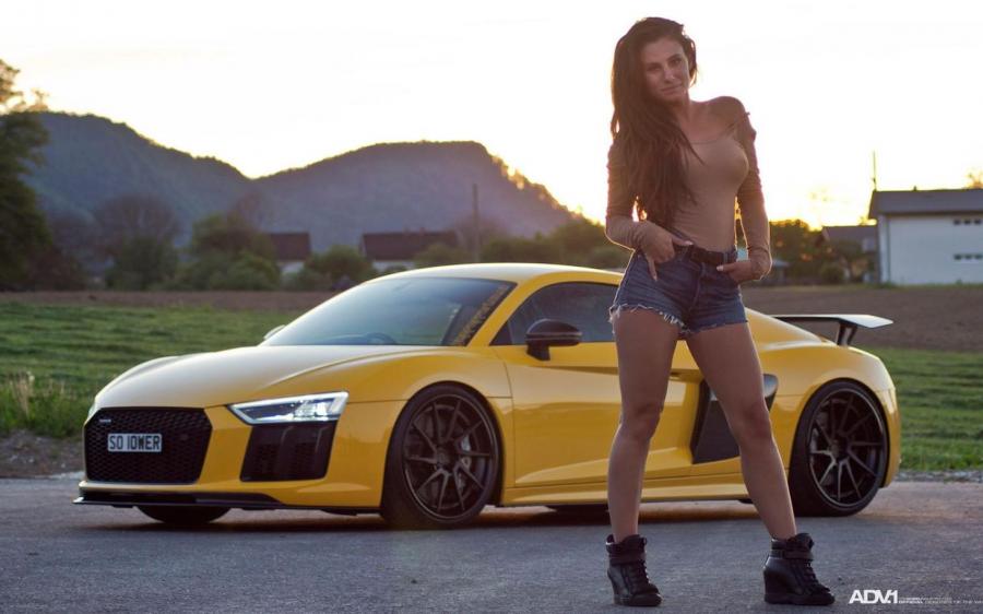 Audi R8 on ADV.1 Wheels (ADV10R TRACK SPEC CS) '2017